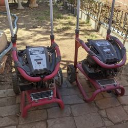 2 Pressure Washers