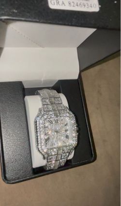 Moissanite watch
