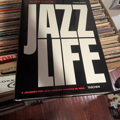 Jazz Life Coffee Table Book, New with Box