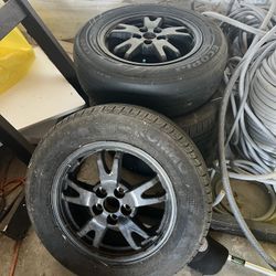 4 Tires And Rims For A Toyota Prius