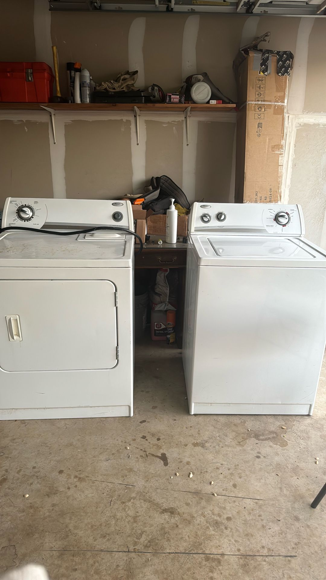 whirpool washer and dryer 