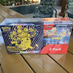 Pokémon Elite Trainer Box With Booster Bundle 2 Pack