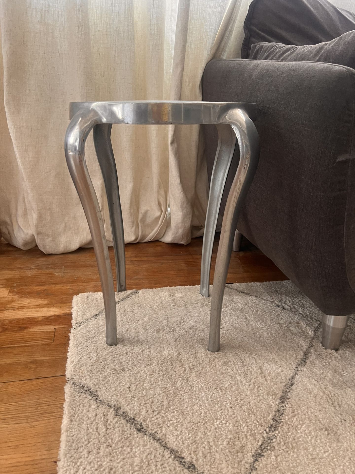 Metal Side Table MCM
