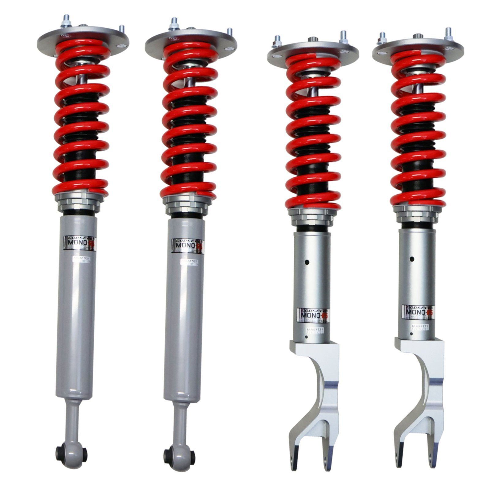 Godspeed MRS1521-C MonoRS Damper Lowering Coilovers Kit (Air To Coil Conversion) Strut Shock Spring For Mercedes-Benz S-Class Sedan AWD (W222) 2014-20