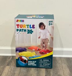 Colored Turtle Path With Non-slip Rubber Bottoms