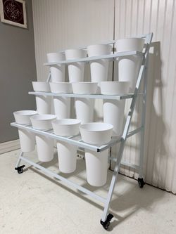 Flower display, plant stand