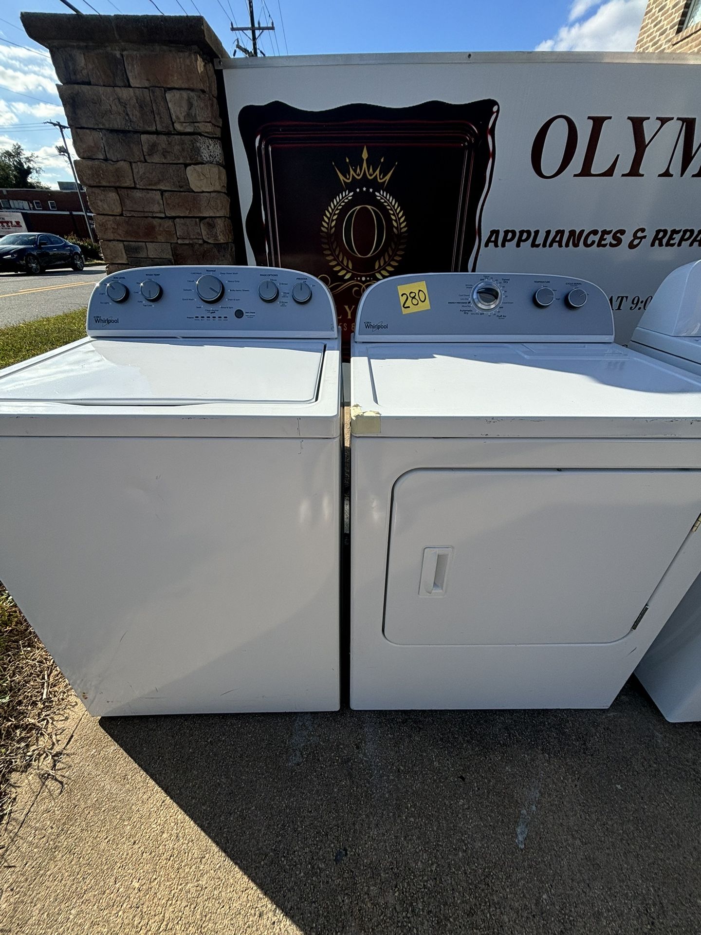 Washer & Dryer Set SALE!