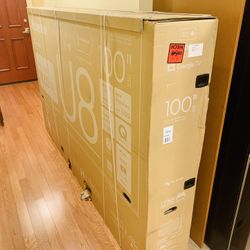 Hisense - 100" Class U8 Series Mini-LED 4K UHD QLED Google TV  Brand New In Box  Delivery Available