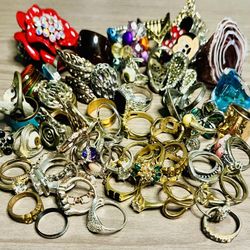 Vintage Ring Lot 