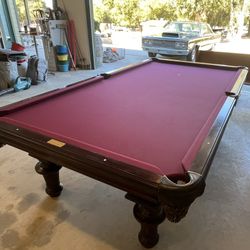 Ohauser Pool Table 8’6”