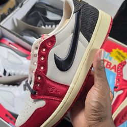 Jordan 1 low Trophy Room Rookie card sz 11