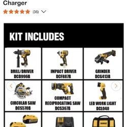 DeWalt Power Tool Set New