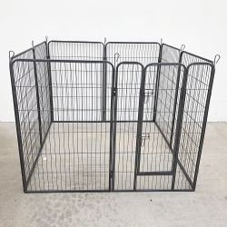 New in box $115 Heavy Duty 48” Tall x 32” Wide x 8-Panel Pet Playpen Dog Crate Kennel Exercise Cage Fence 