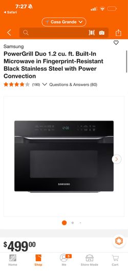 Samsung microwave