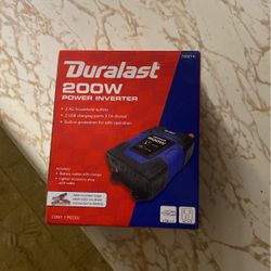 Duralast 200w Power Inverter