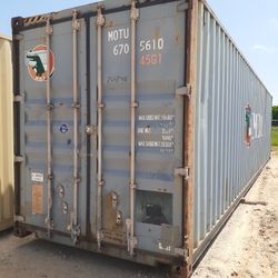 40HC Wind & Water Tight Shipping Containers For Sale 