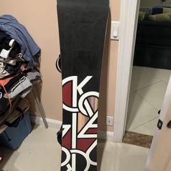 K2 Snowboard (Bindings + Bag) 