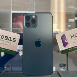 Unlocked Blue iPhone 12 Pro 128gb