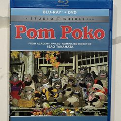 Pom Poko Blu-ray + DVD Anime 