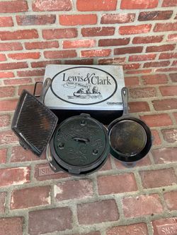 LEWIS & CLARK CAST IRON SET