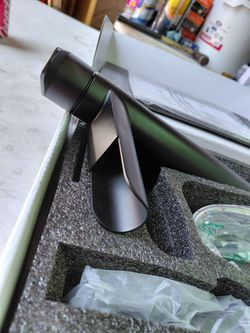 Bwe Bathroom Vessel Sink Faucet With Drain In Matte Black
