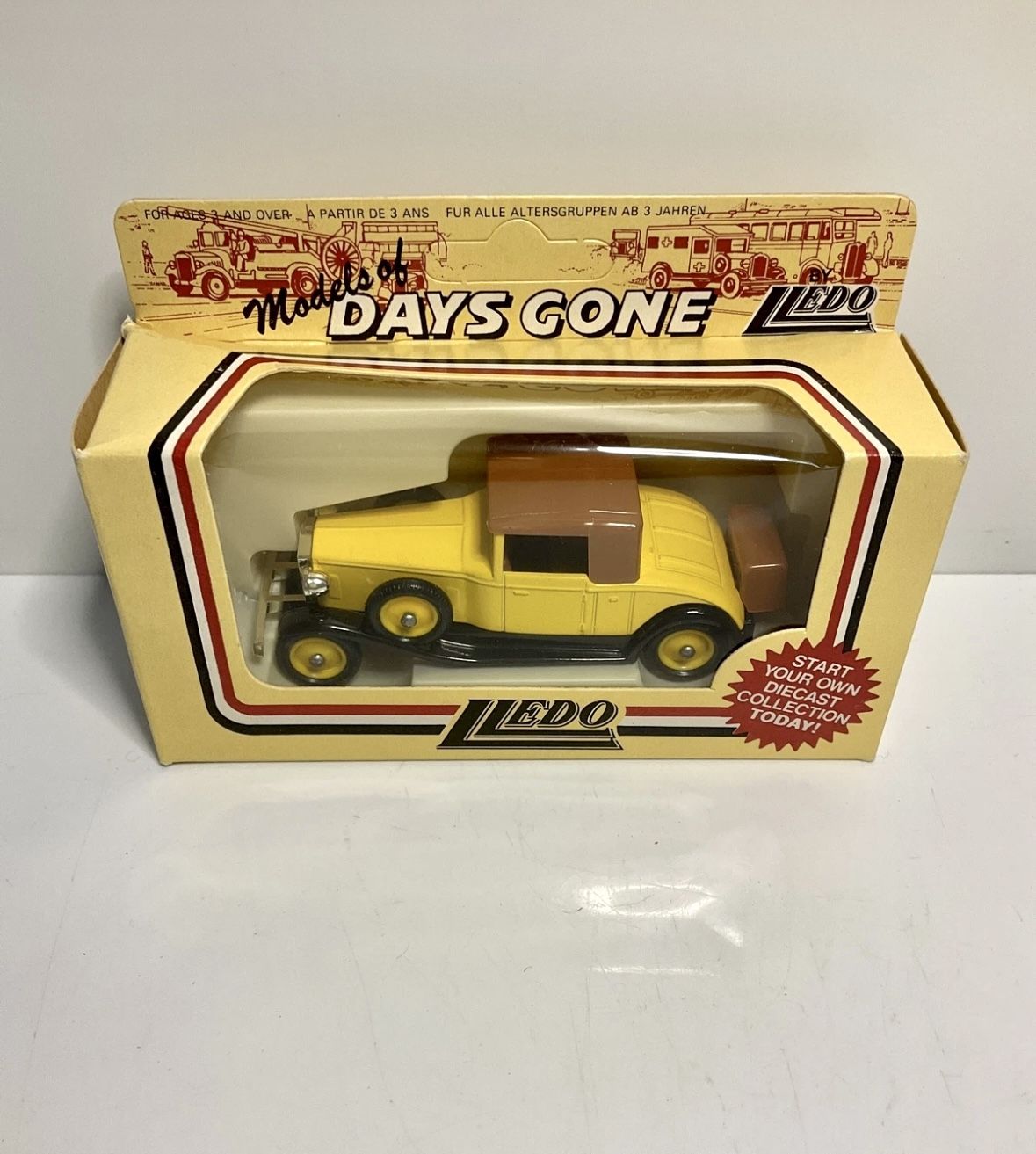 Vintage Brand New Models of Days Gone by Lledo of London 1980’s Car