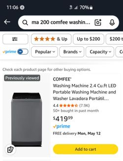 Comfee portable washing machine