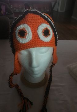 Nemo crochet hat