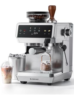 Espresso Machine With Grinder