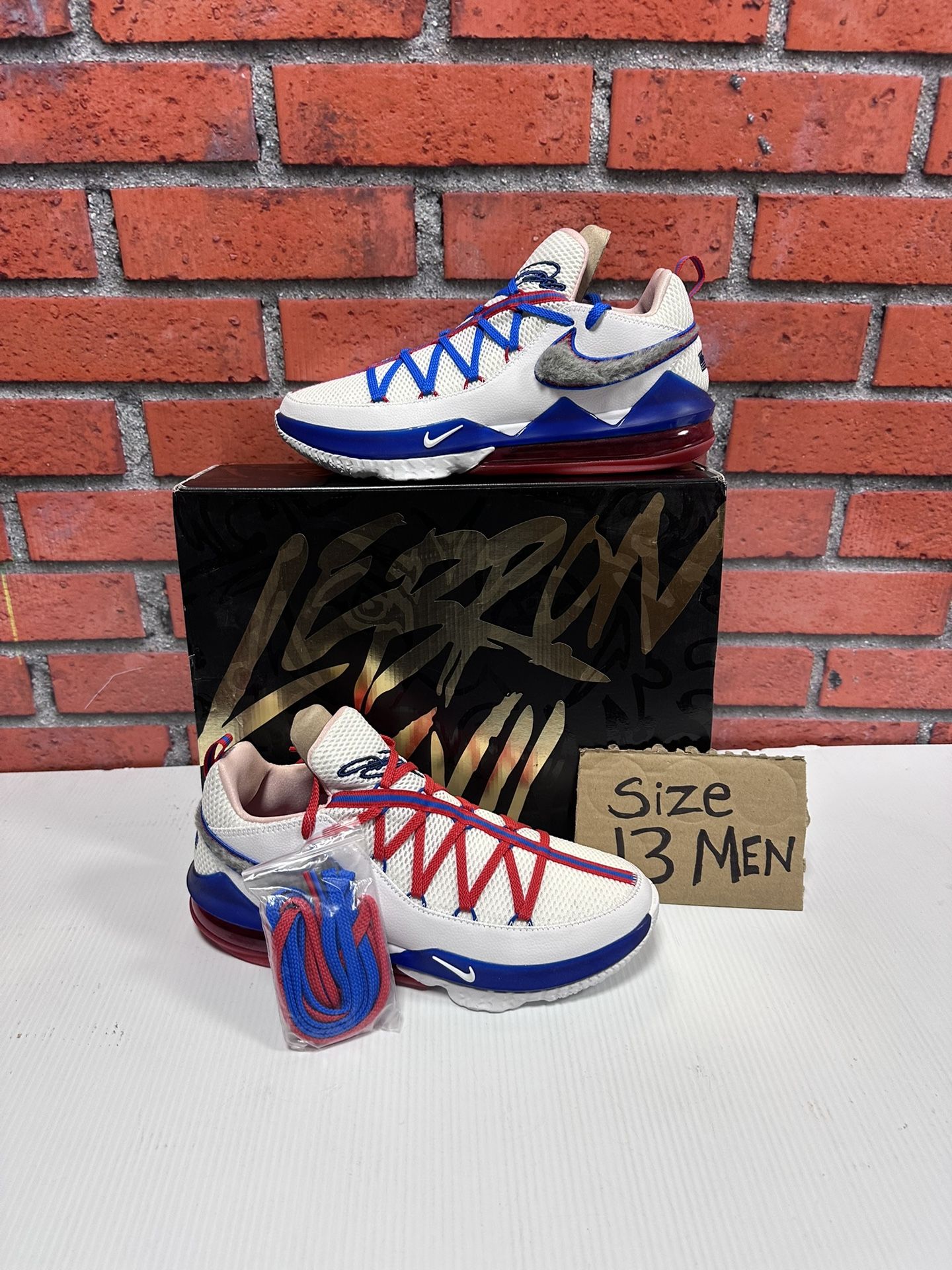Nike Air Lebron 17 Low ‘Tune Squad’ Size 13