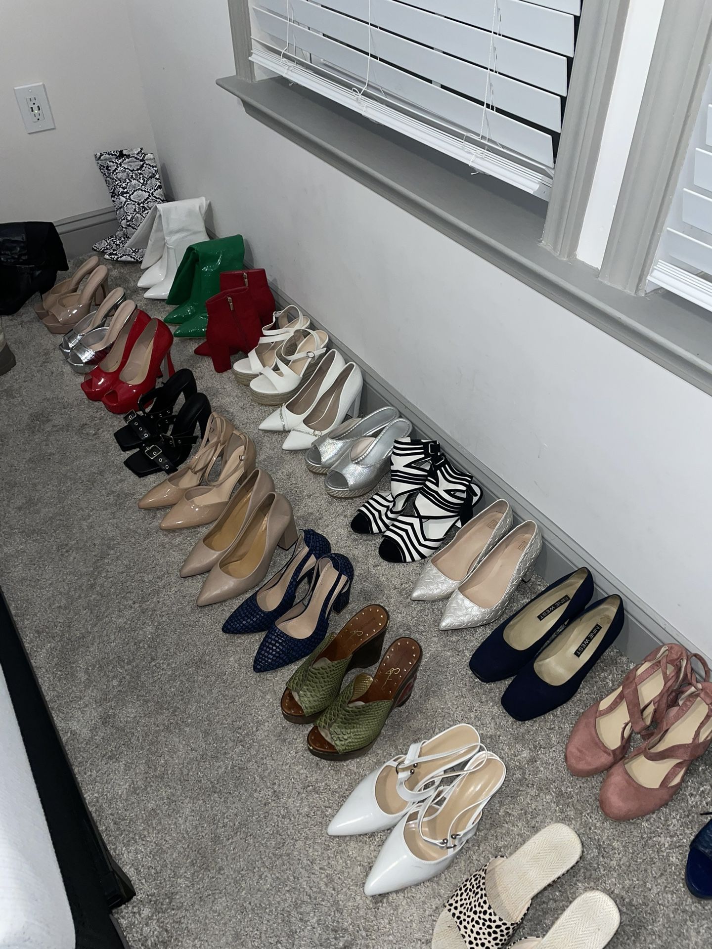 Plenty Of Heels And Boots Available