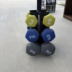 Amazon Basics 30 lb Total Free Weight Set