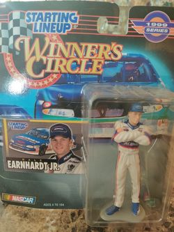 Starting lineup winner's circle Dale Earnhardt jr.