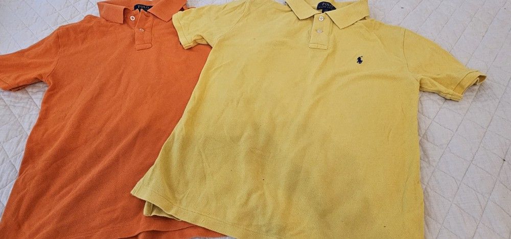 Designer Polo Shirt Bundle Boys Size 14-16