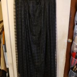 Black Long Skirt