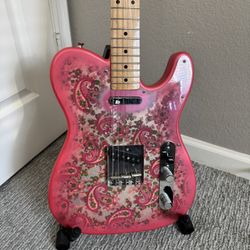Fender Pink Paisley Telecaster Electric Guitar