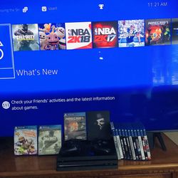 PlayStation ,4 Pro ,PS4 ,PRO Console And 15 Games Tested,