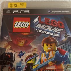 Playstation 3 Lego The Ego Movie Video Game