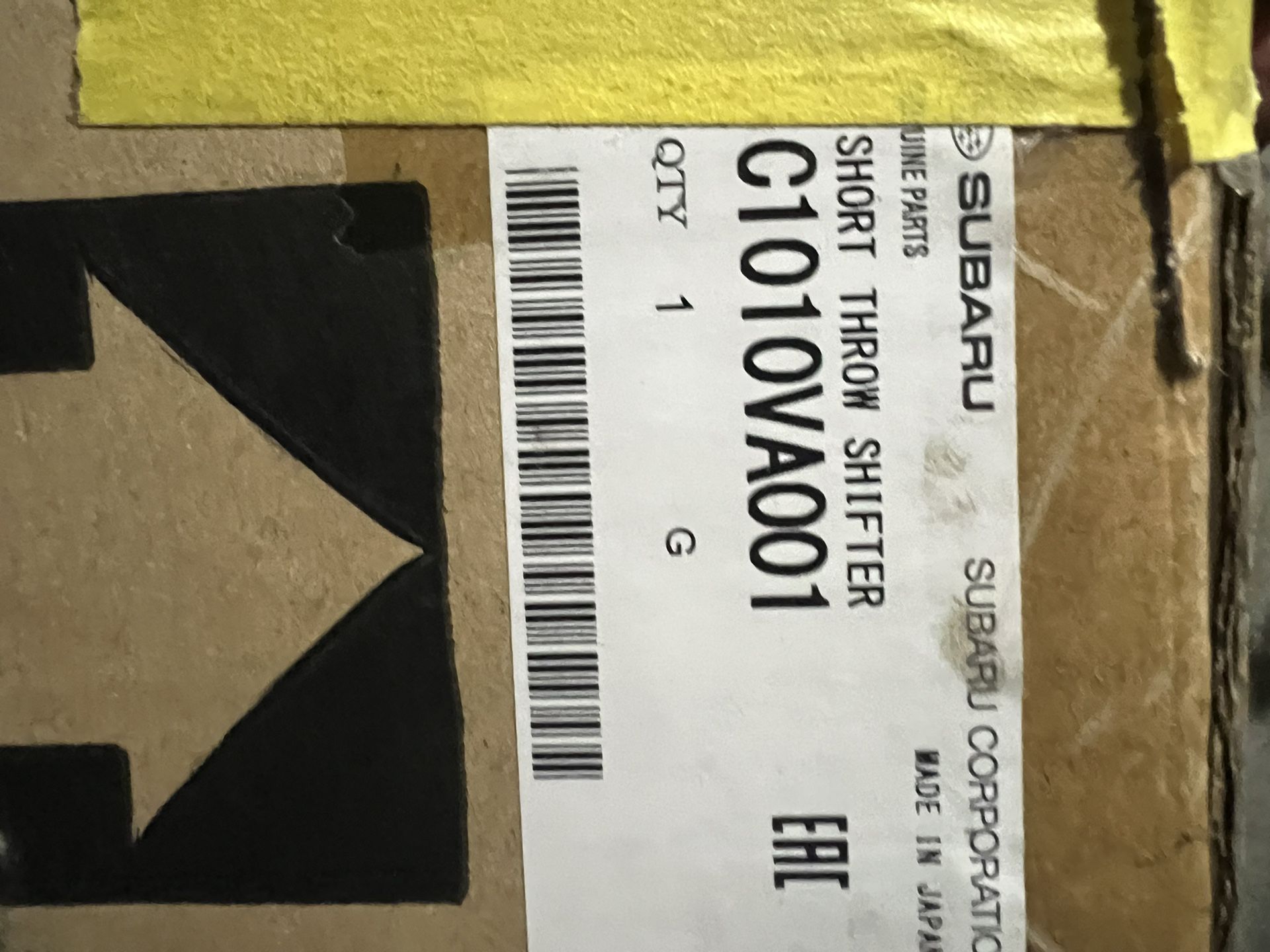 2020 Subaru Short Throw Shifter