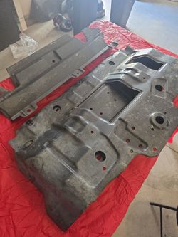 Toyota 4runner oem engine skid plates