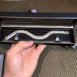Cuban Linked Diamond Bracelet 