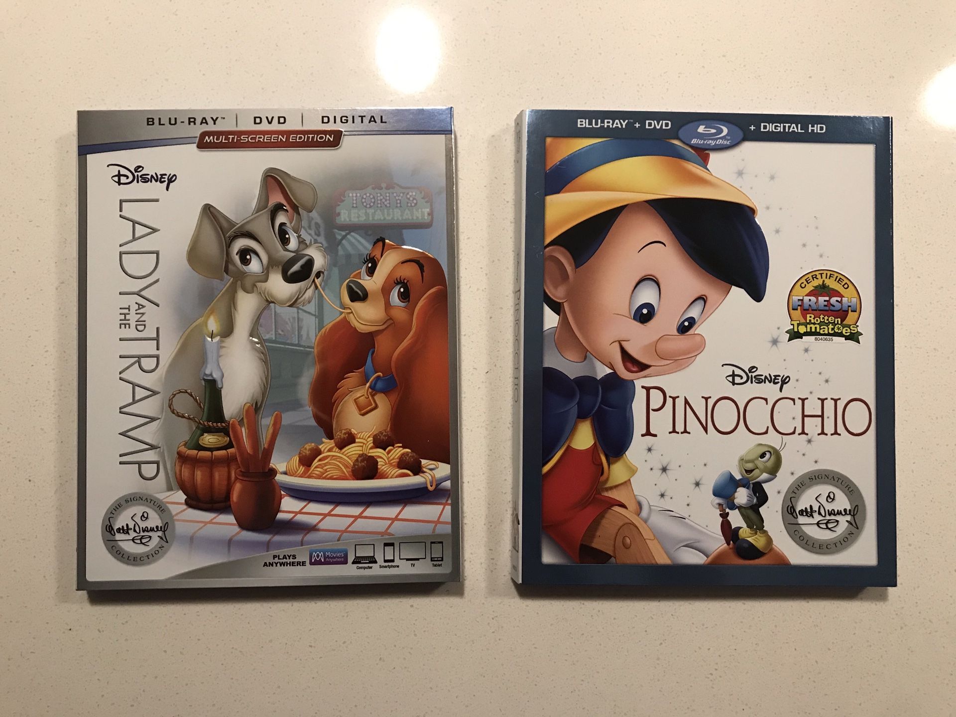 Lady and the Tramp, Pinocchio bundle