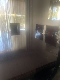 Dining table & Six Chairs