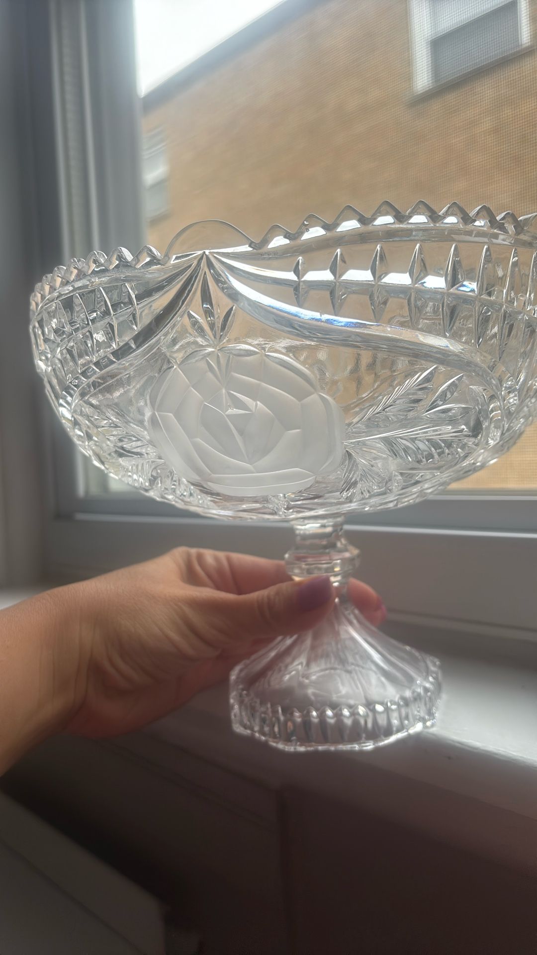 Crystal fruit Bowl