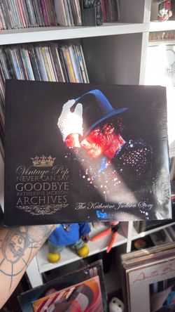 Michael Jackson Never Can Say GoodBye Hard Cover Book