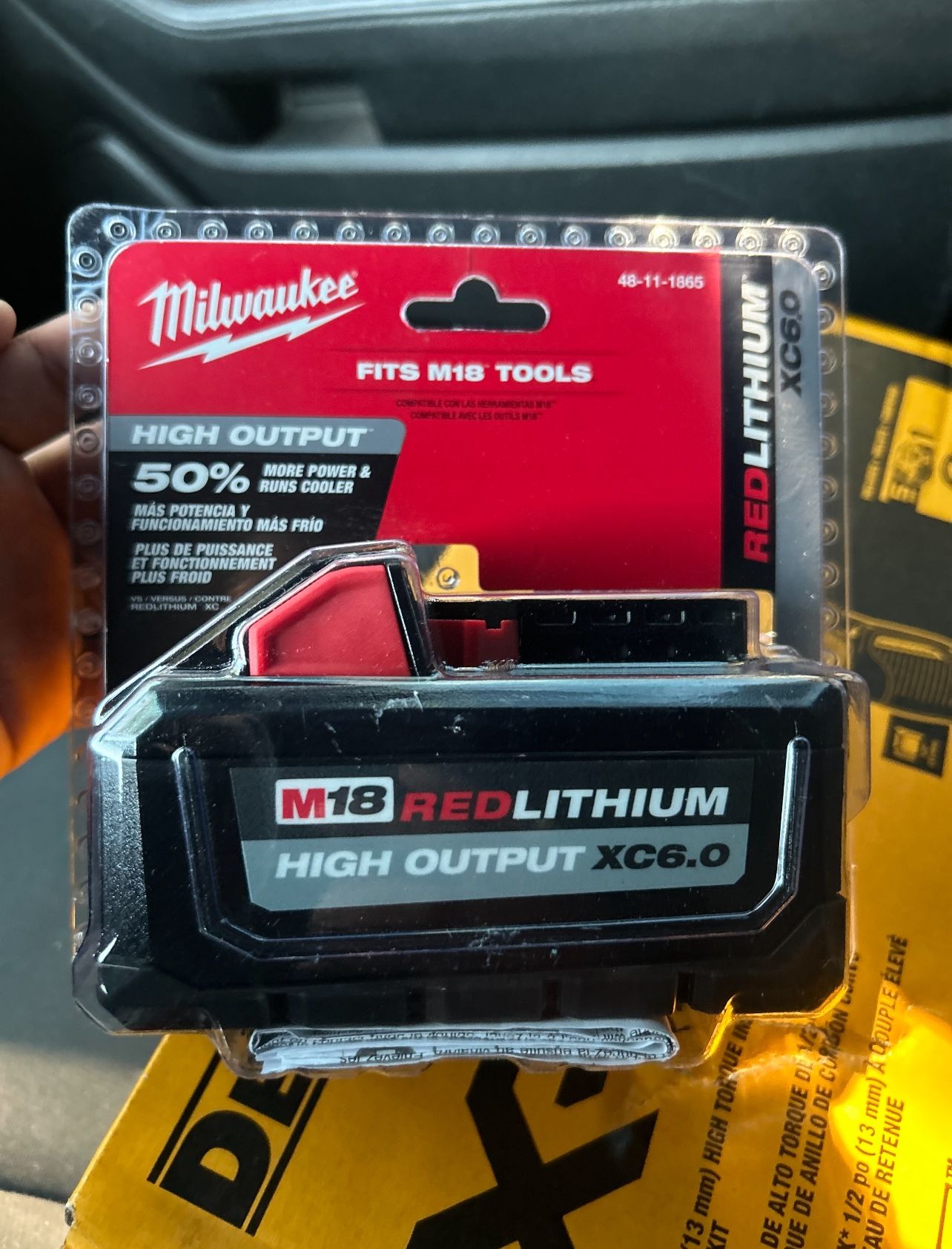 milwaukee 6.0 high output battery