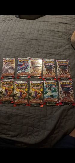 Pokémon TCG: Paldea Evolved Booster Packs - Lot of 8