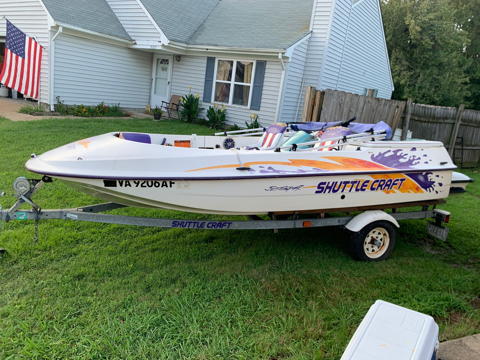 Sea Doo jet ski boat (Shuttle Craft)