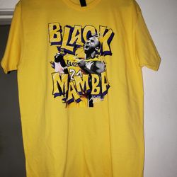 Nba Kobe Black Mamba T-shirt Size M 