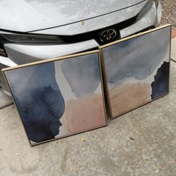 Art Pieces $40 For Pair 